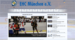 Desktop Screenshot of ehc-muenchen.de